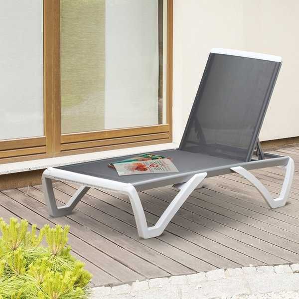 Шезлонг Outsunny Outdoor Chaise Patio внос от Германия