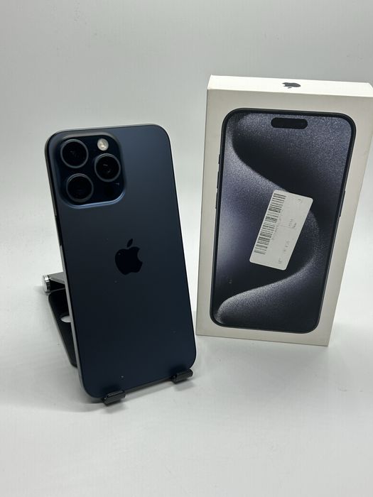 Phone 15 PRO MAX - 256Gb Blue Titanium - IMPECABIL 10/10 ! Garantie