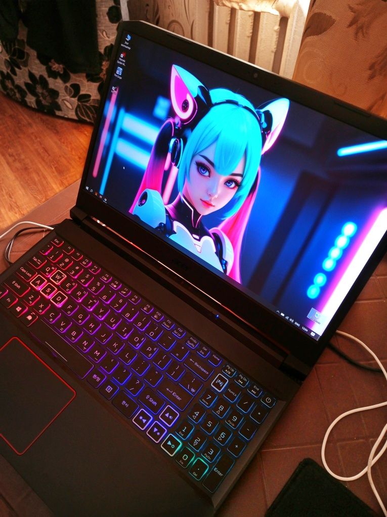 Gaming NITRO 5 Laptop RGB. Игровой. В отличном состояние.