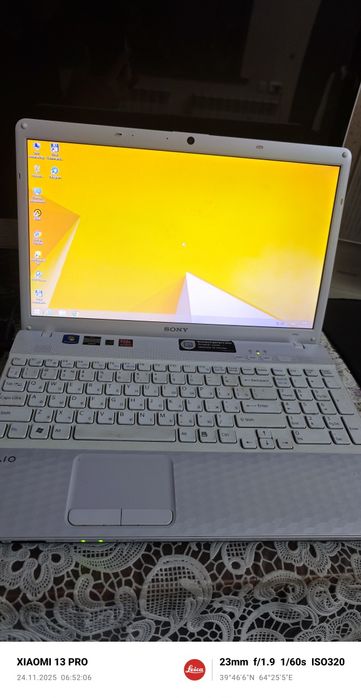 Ноутбук Sony vaio