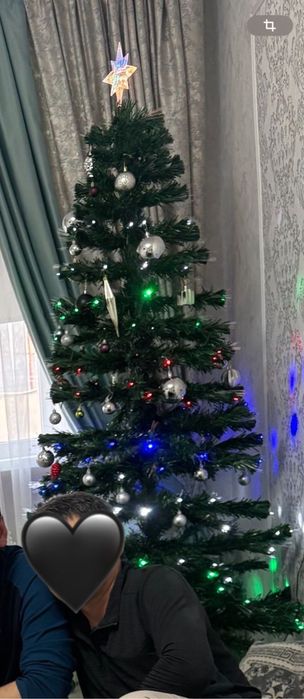 Зеленая елка 2 метр