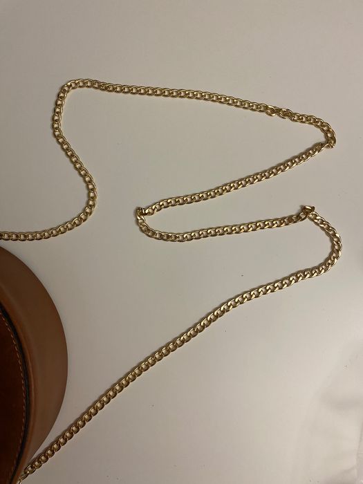 Дамска кафява чанта през рамо