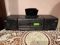Radio casetofon cu CD Panasonic RX-E300 cu amplificare dubla