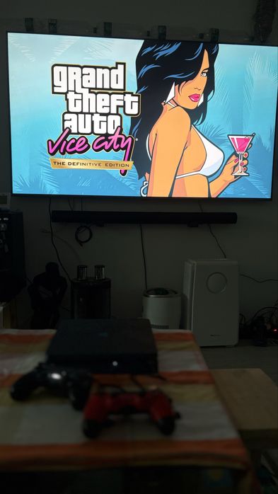 Consola PS4 Modata+GTA God Of War Last Of Us Call of Duty+2Controller-