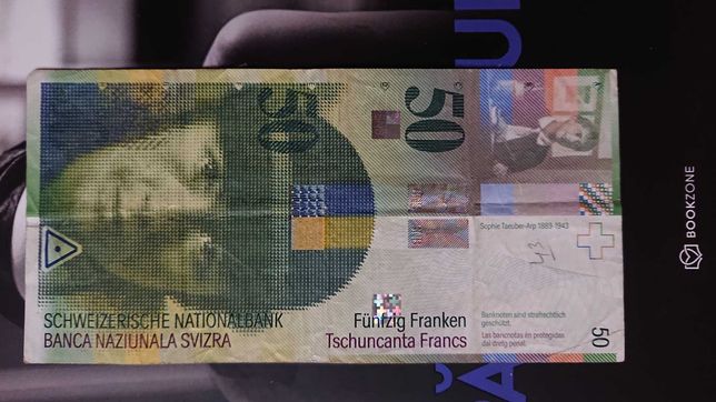Bancnotă 50 franci Elveția