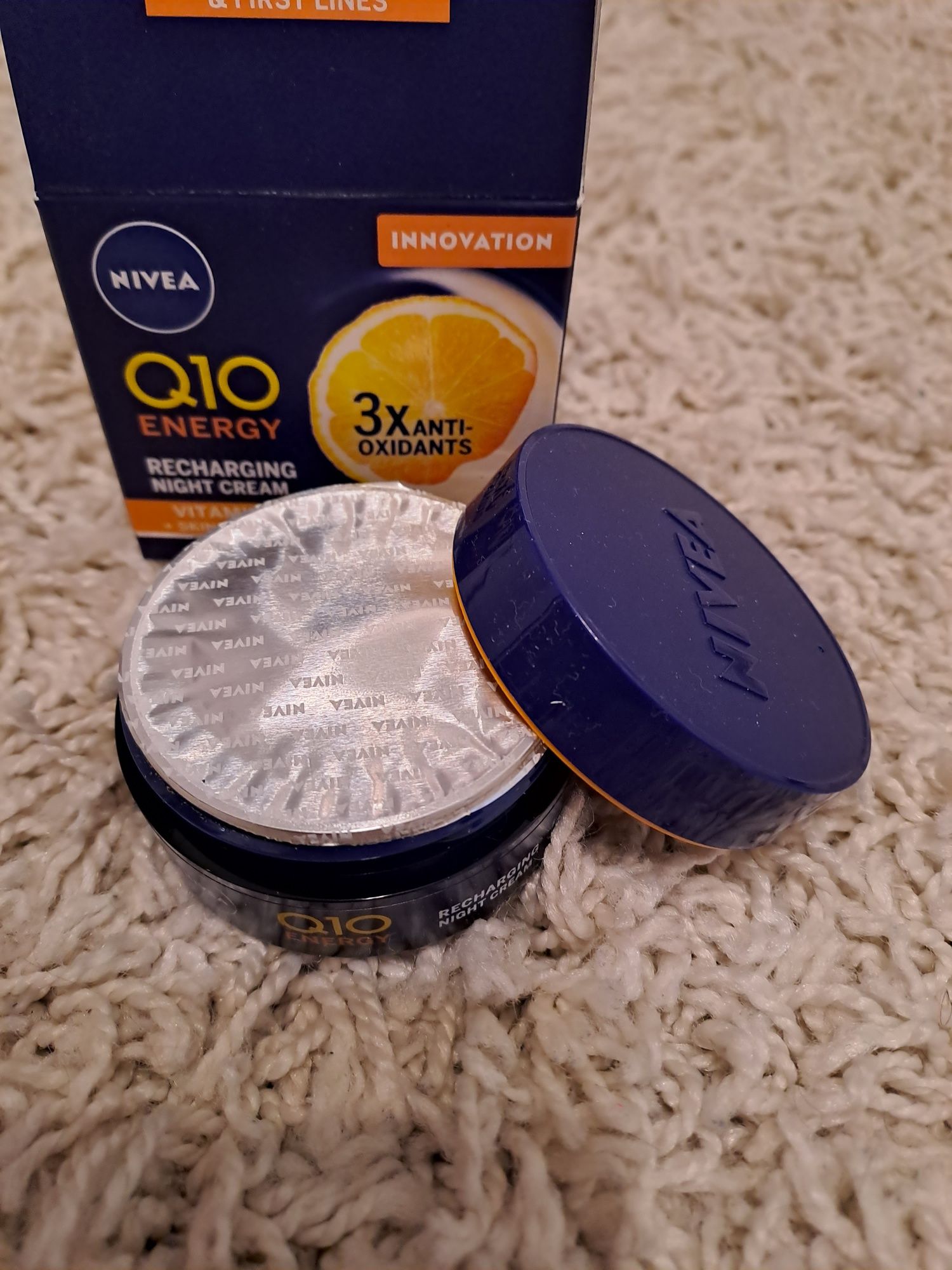 Нивев Q10 Energy Nivea нощен крем