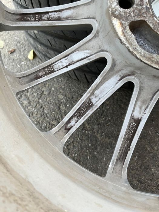 Set Jante Aliaj R17 cu Anvelope