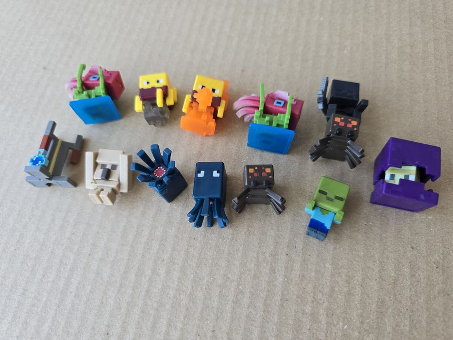 Minecraft мини фигурки колекция