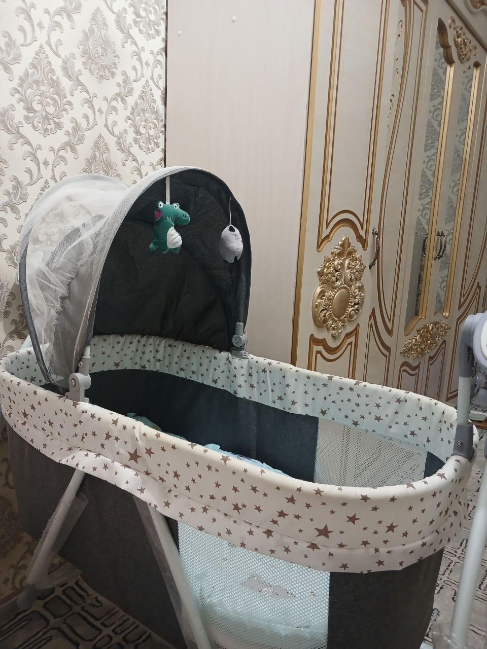 детски электро люлька