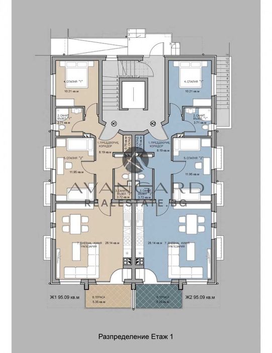 Продава се Тристаен апартамент в Пловдив, Коматево - 101 кв.м за 945 €/кв.м - Снимка #10