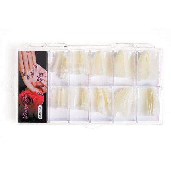 Kit set trusa unghii false : lampa uv pensule geluri tipsuri START