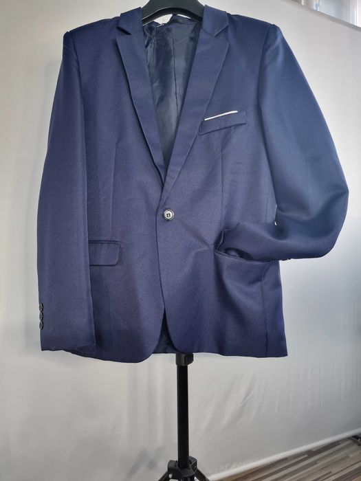 Sacou barbati bleumarin marimea S / 46