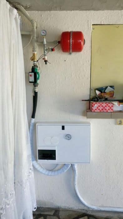 Термопомпа въздух-вода от климатик с монтаж