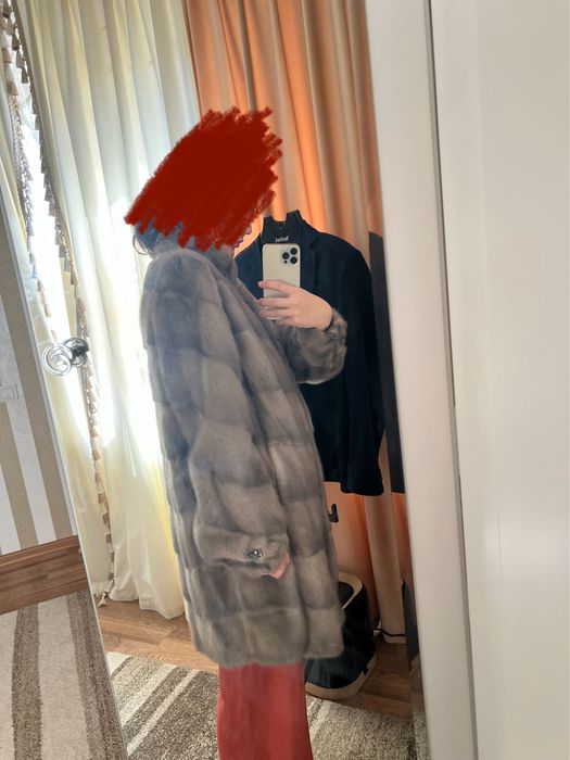 Продаю норковую шубу, размер 48