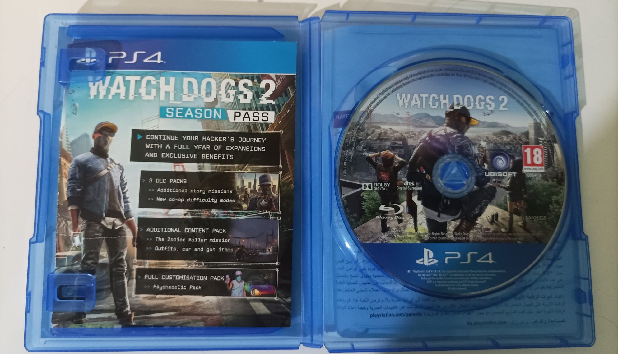Watch dogs  ps4 oyin disk