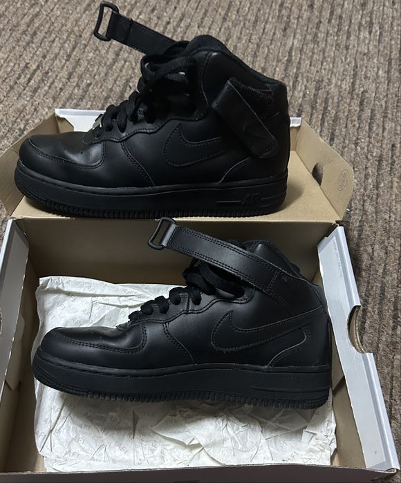 AIR FORCE 1 MID '07 - Sneakers high - black