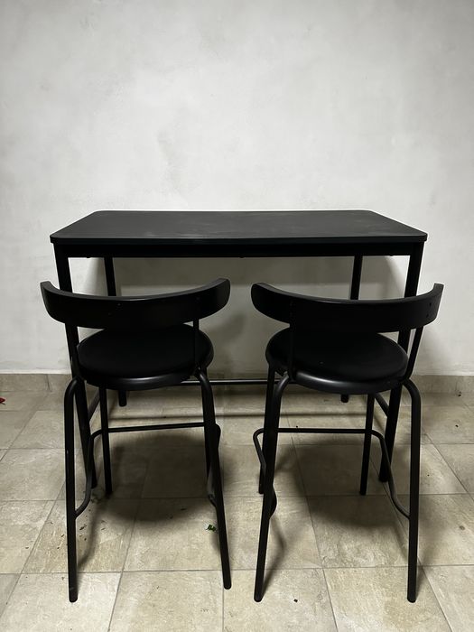 TOMMARYD masa, antracit, 130x70x105 cm