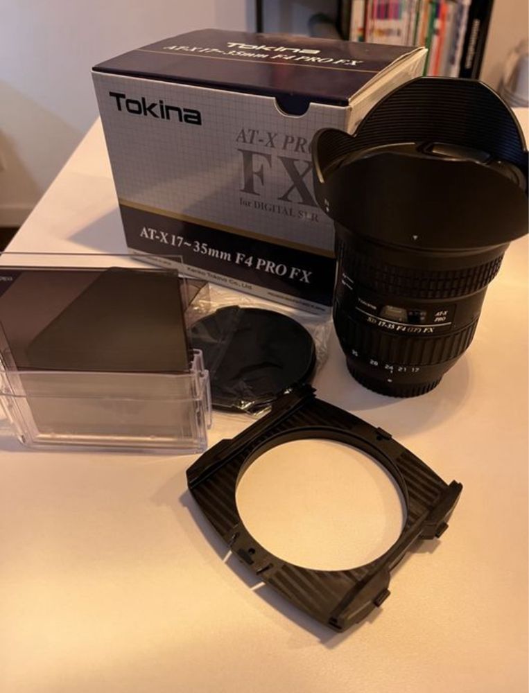 Tokina AT-X 17-35 F4 PRO FX - Nikon + filtre