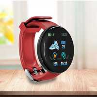 Smartwatch Bluetooth pt orice telefon. Apel/Mesaje/Notificări. Roșu