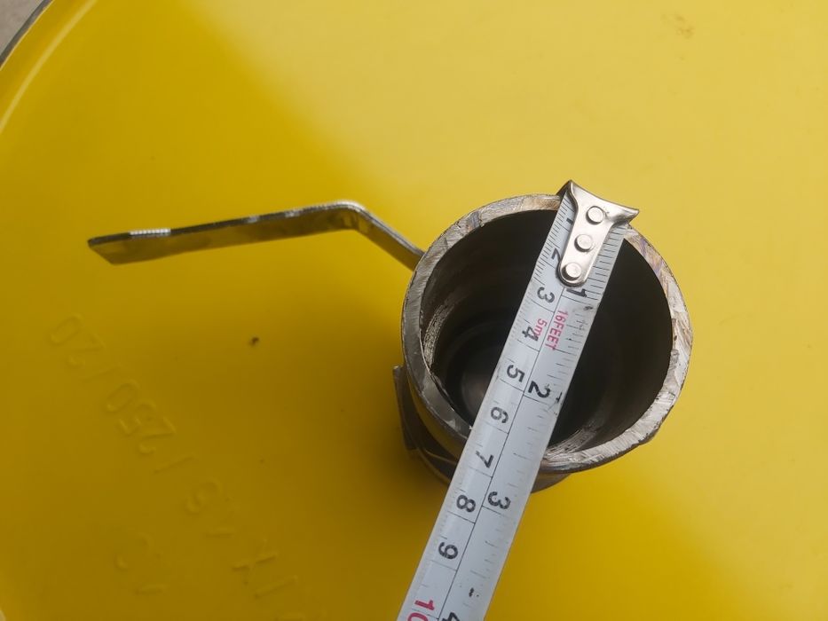 inox. DN 40, un tol jumate