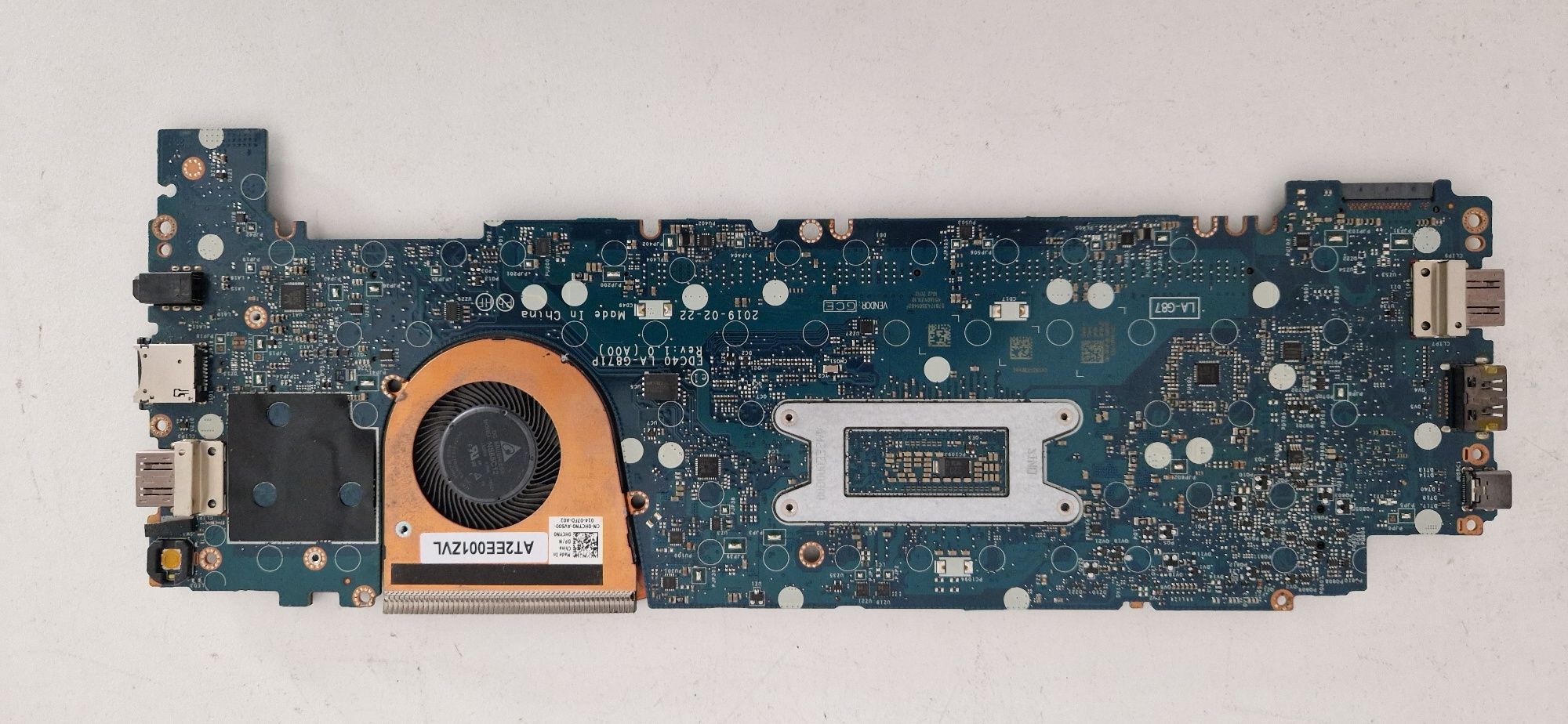 Dell Latitude 7400 placa de baza LA-G871P