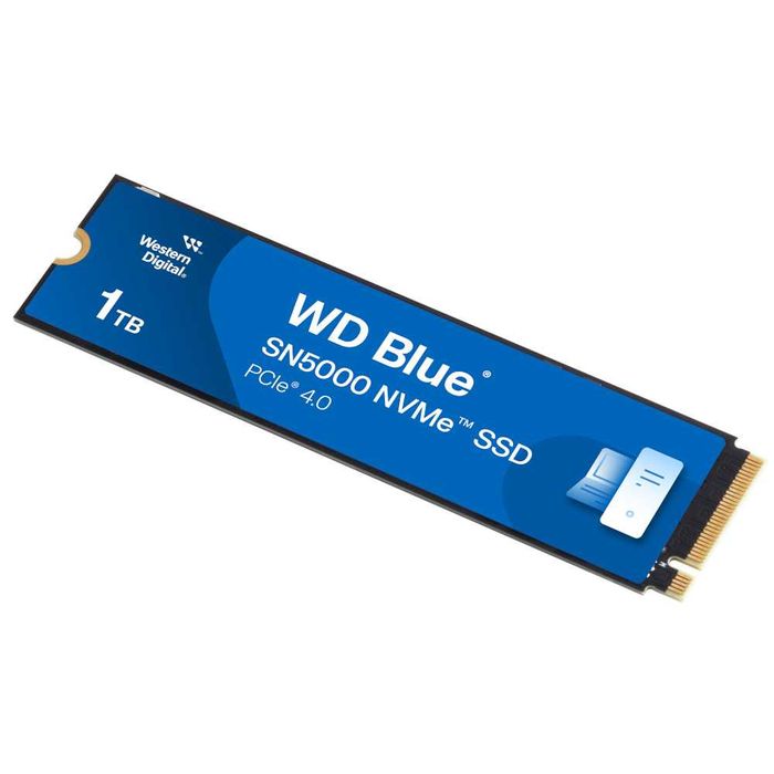 SSD накопитель - WD Blue SN5000 1TB (NVMe M.2 - 5150 MB/s)