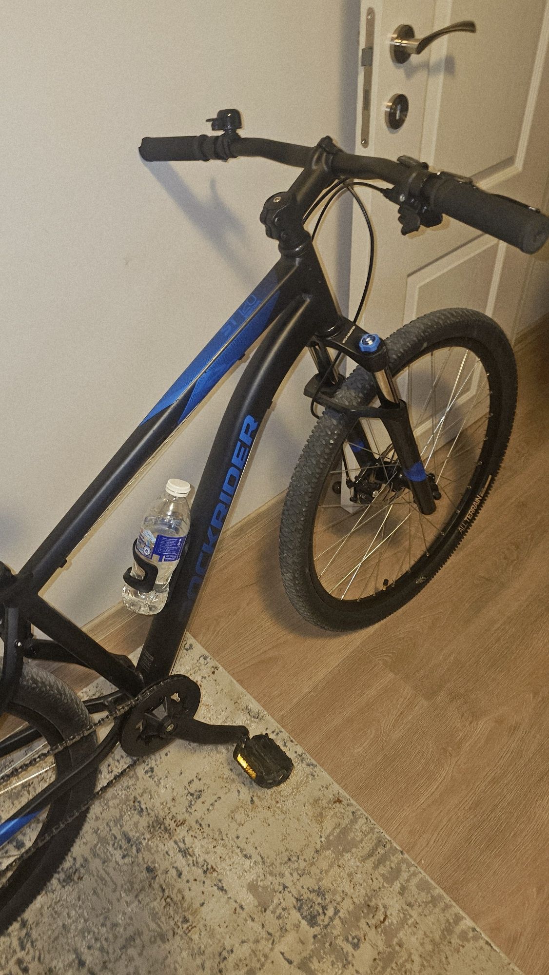 Rockrider ST 120 – планински велосипед 27,5", черно/синьо