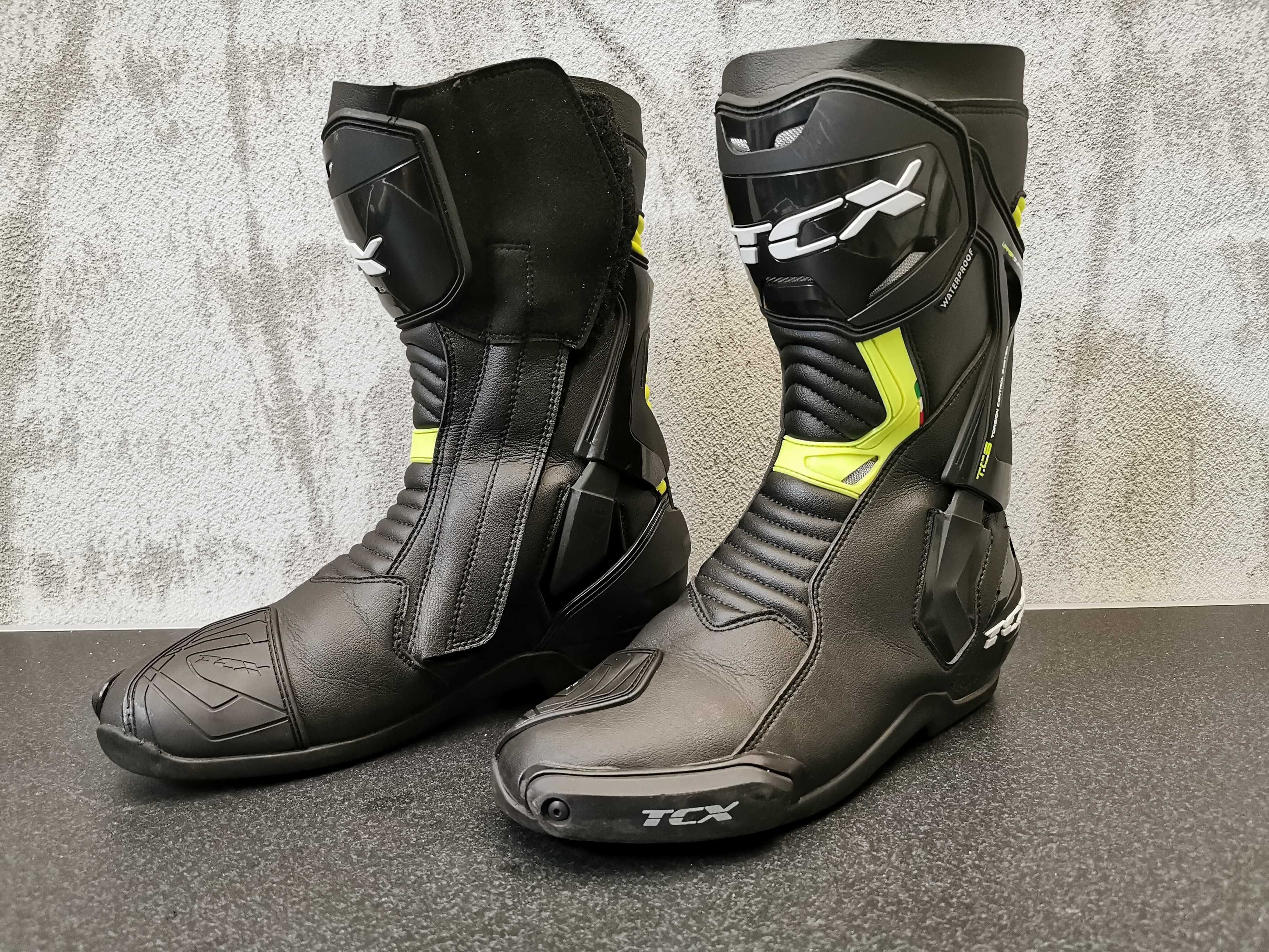 Cizme moto piele marca TCX ST-Fighter WP, marime 43