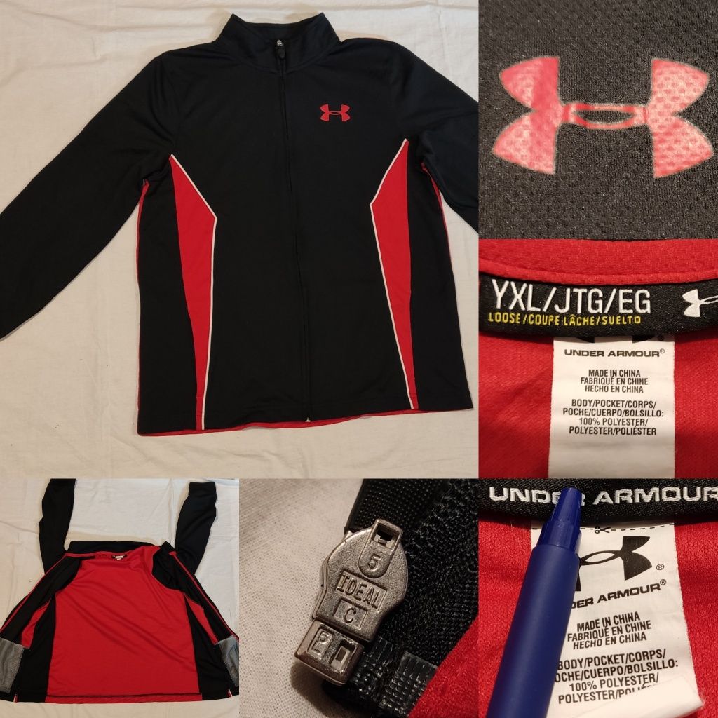 Bluza Under Armour mărime S poliester 100% sport alergare fermoar