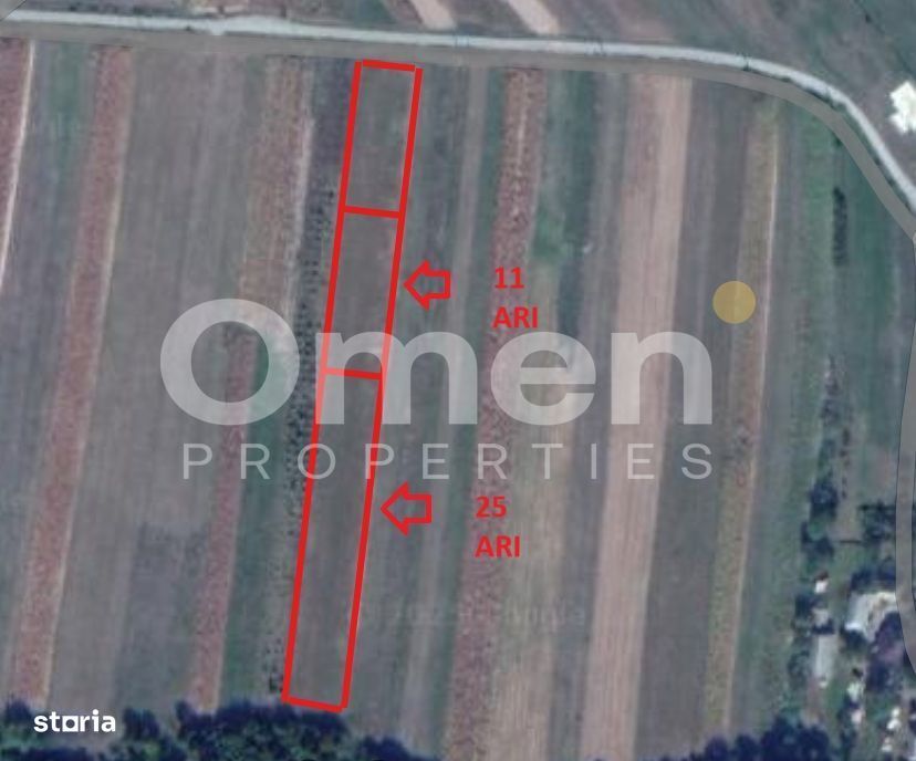 Teren de vanzare in Coas, zona linistita