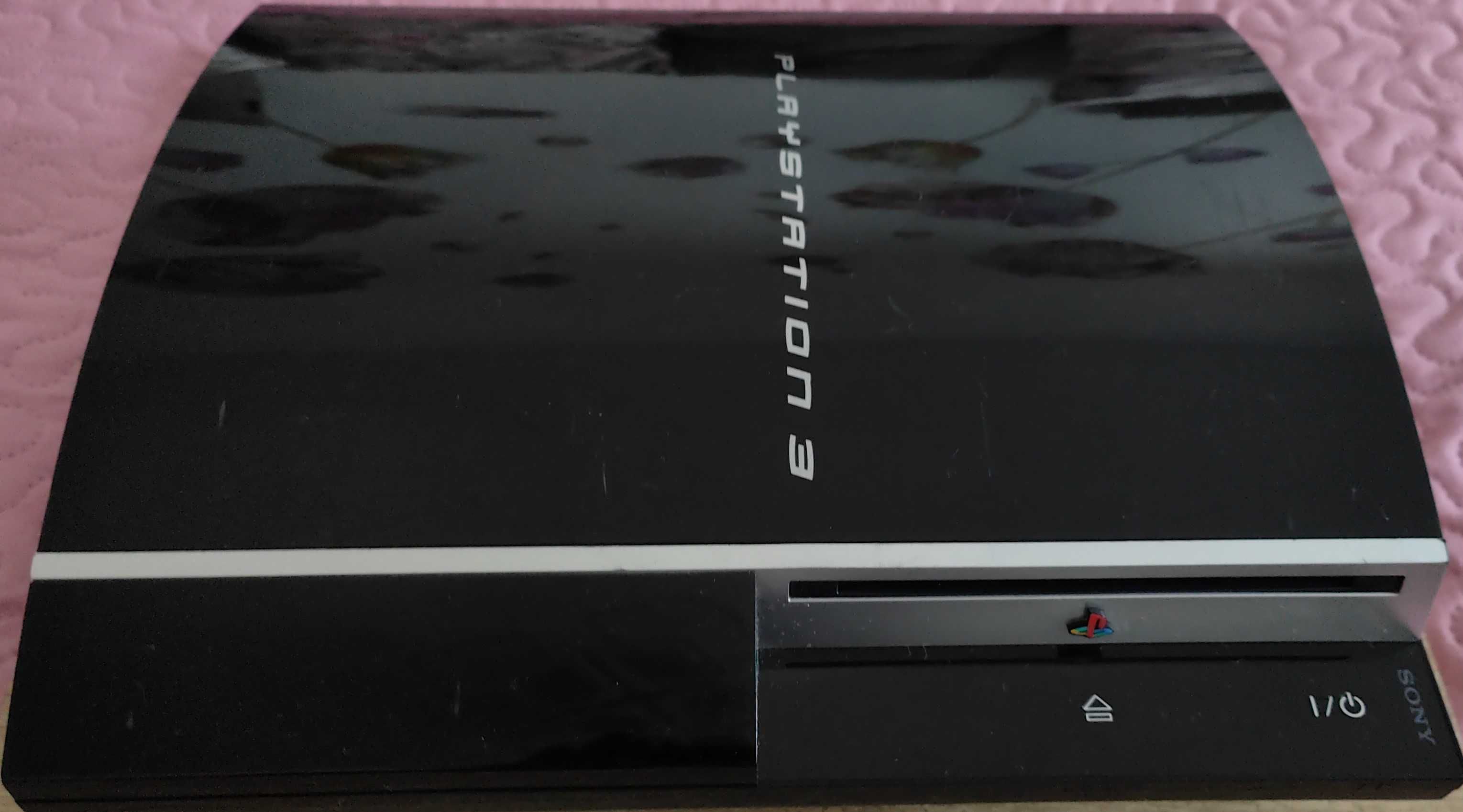PlayStation 3 , HDD 500 GB ,45 jocuri de top ,maneta ,cabluri