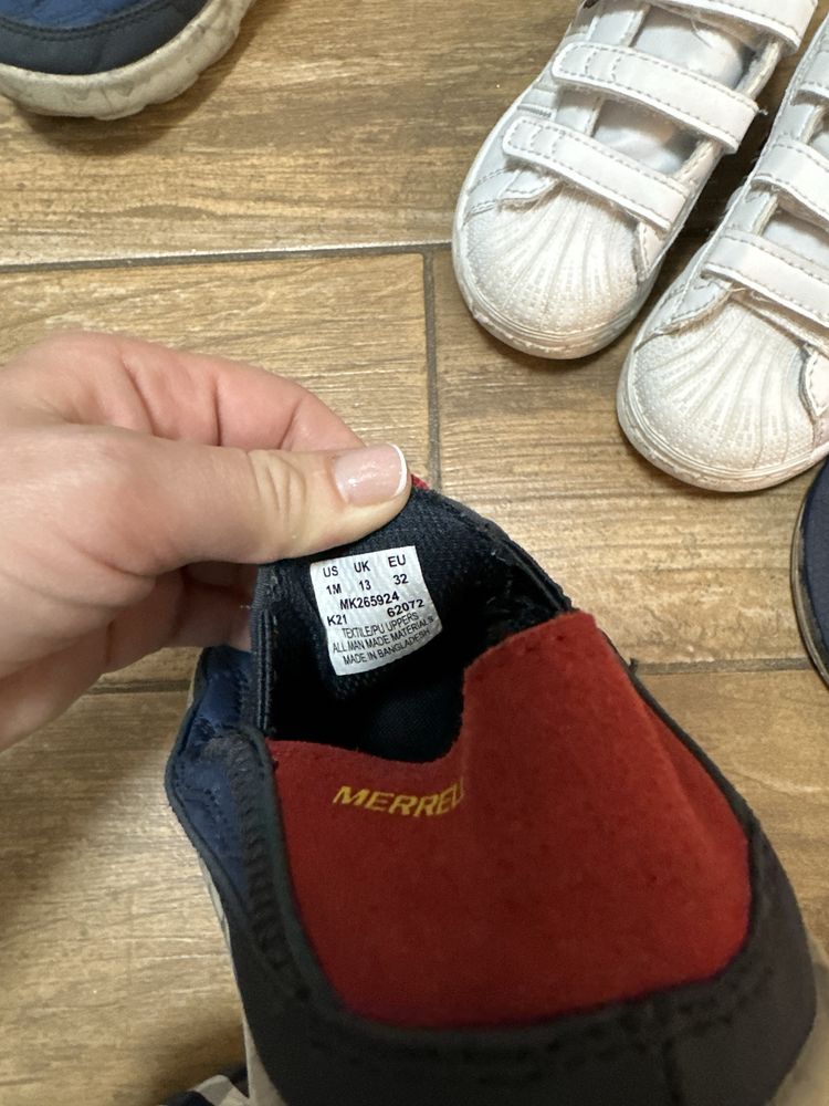 Обувь детская reima, adidas, merrel размеры 32,27