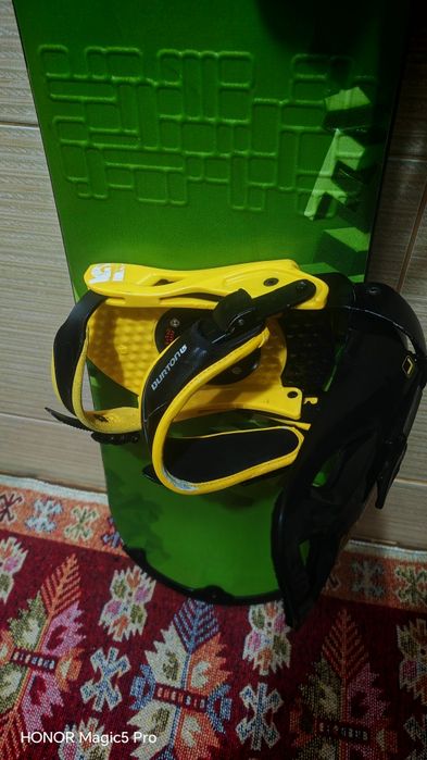 Placa snowboard 159 Wide Burton -legaturi boots