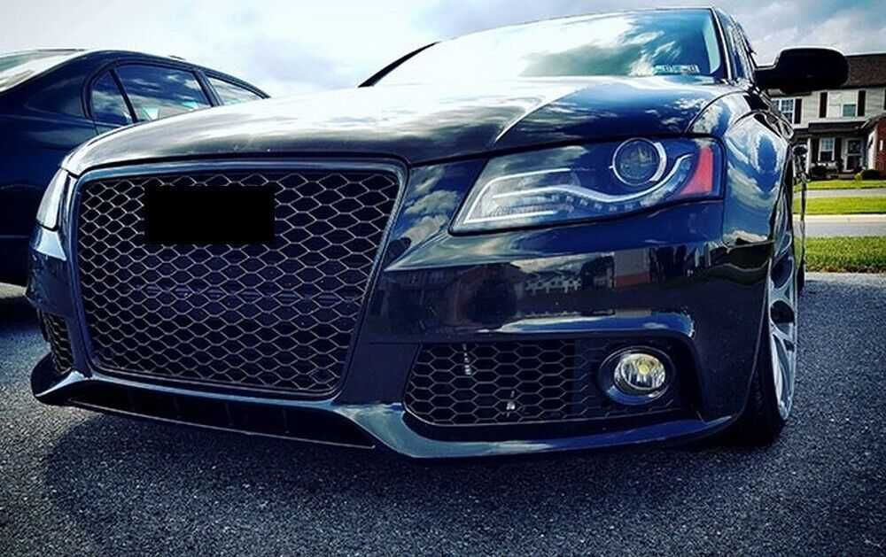 Решетки долни около халоген АУДИ А4 Пчелна пита 8k AUDI A4 B8