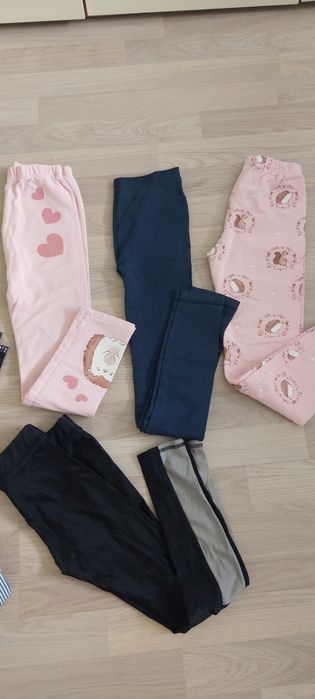 Лот 8 клина, дънки джегингс Koton, Reserved, H&M 134 см