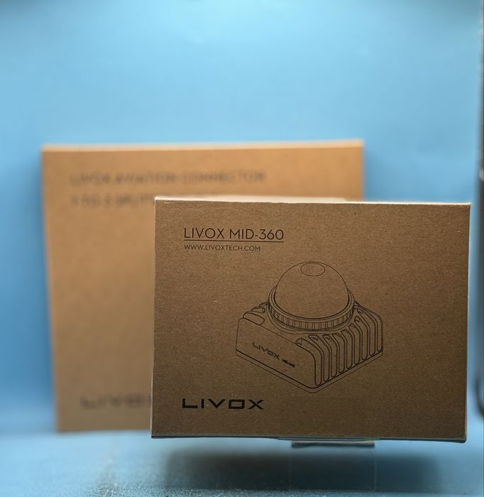НОВО!!! Комплект Livox MID-360 LiDAR + Livox Aviation Connector