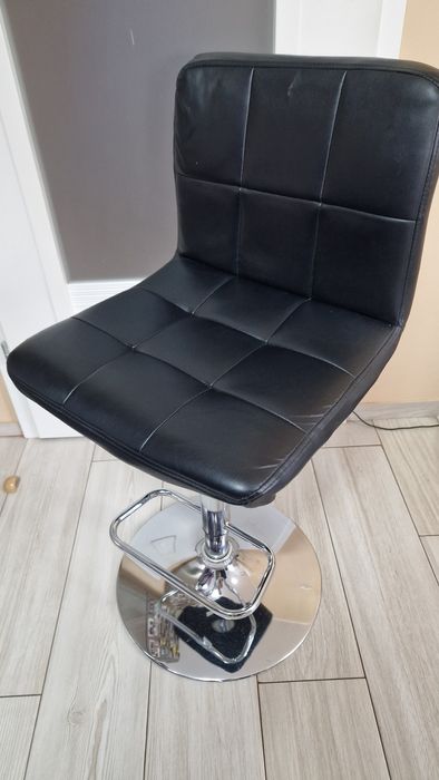 Set scaune negre bar 4 piese