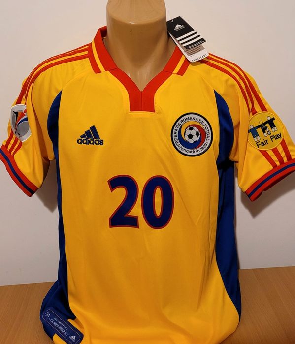 Tricou retro Romania- Hildan nou