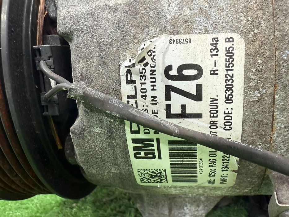 COMPRESOR AC OPEL ZAFIRA C 2013 2.0 DIESEL Hatchback COD OEM 13412249 13414018 39164666 2011-2019