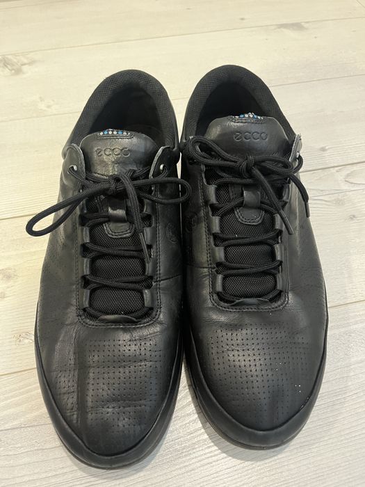 Оригинални кожени сникърси/кецове Ecco Goretex номер 46, стелка 30см