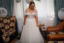 Rochie de mireasa cappuccino