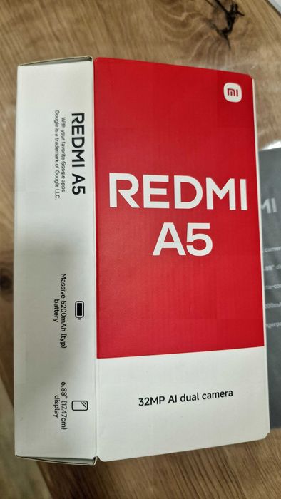 НОВ Xiaomi Redmi A5 32МР аl dual camera