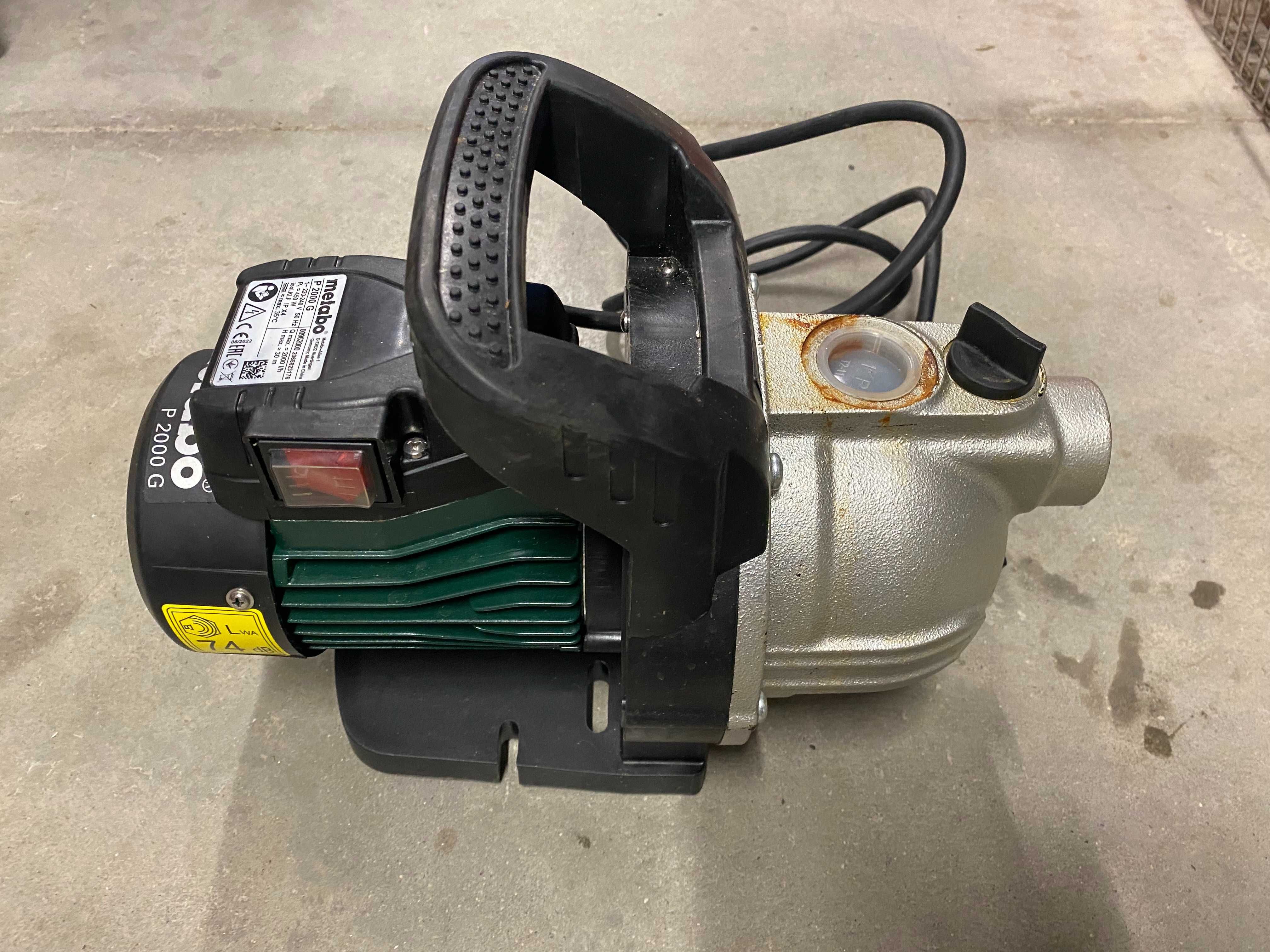 Помпа градинска 450W 2000 l/h METABO P 2000 G