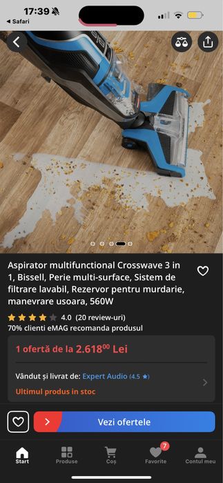 Bisell Croswave multifunctional