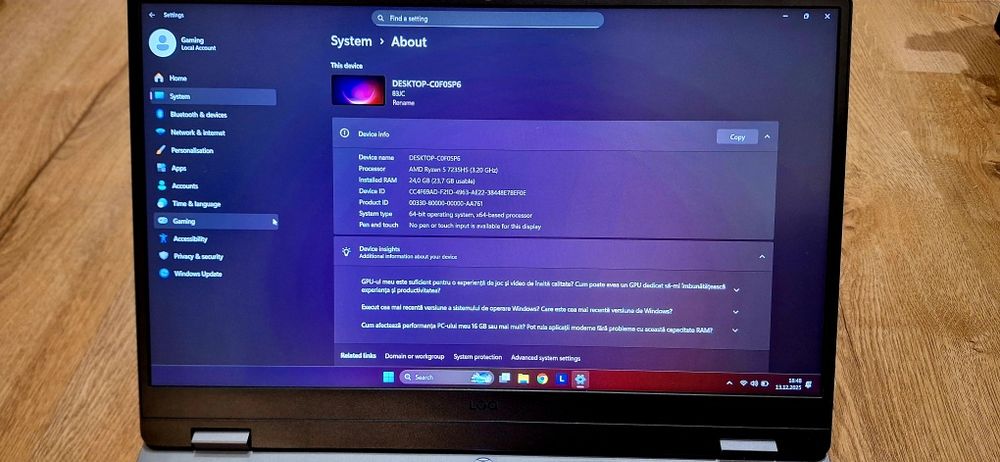 Laptop Gaming Lenovo LOQ