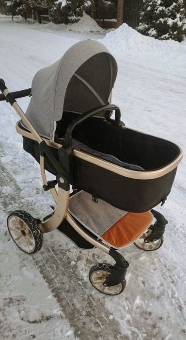 Зимняя коляска 2в1