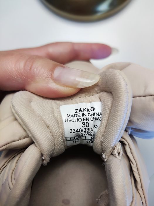 Маратонки Zara с панделка