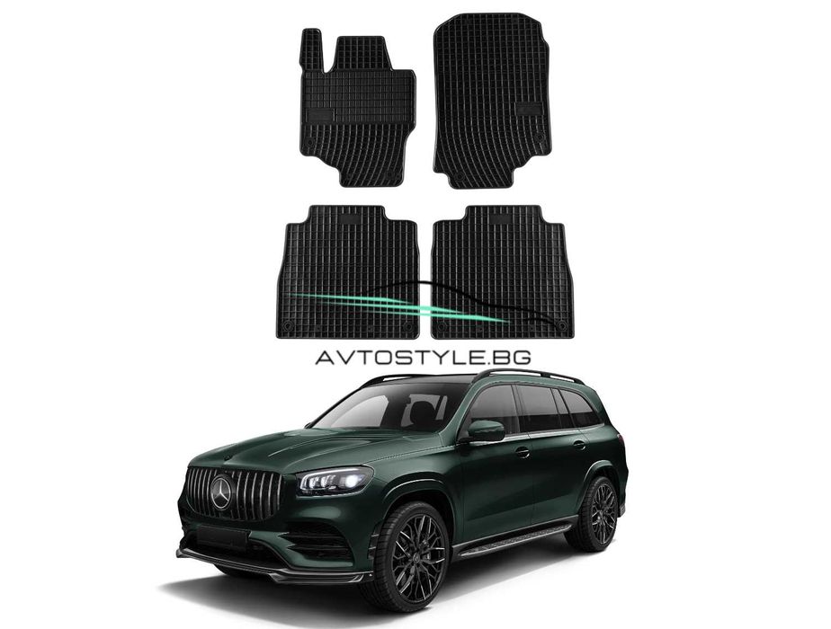 Гумени стелки за Mercedes GLS X167 след 2019 г., Frogum - El Toro