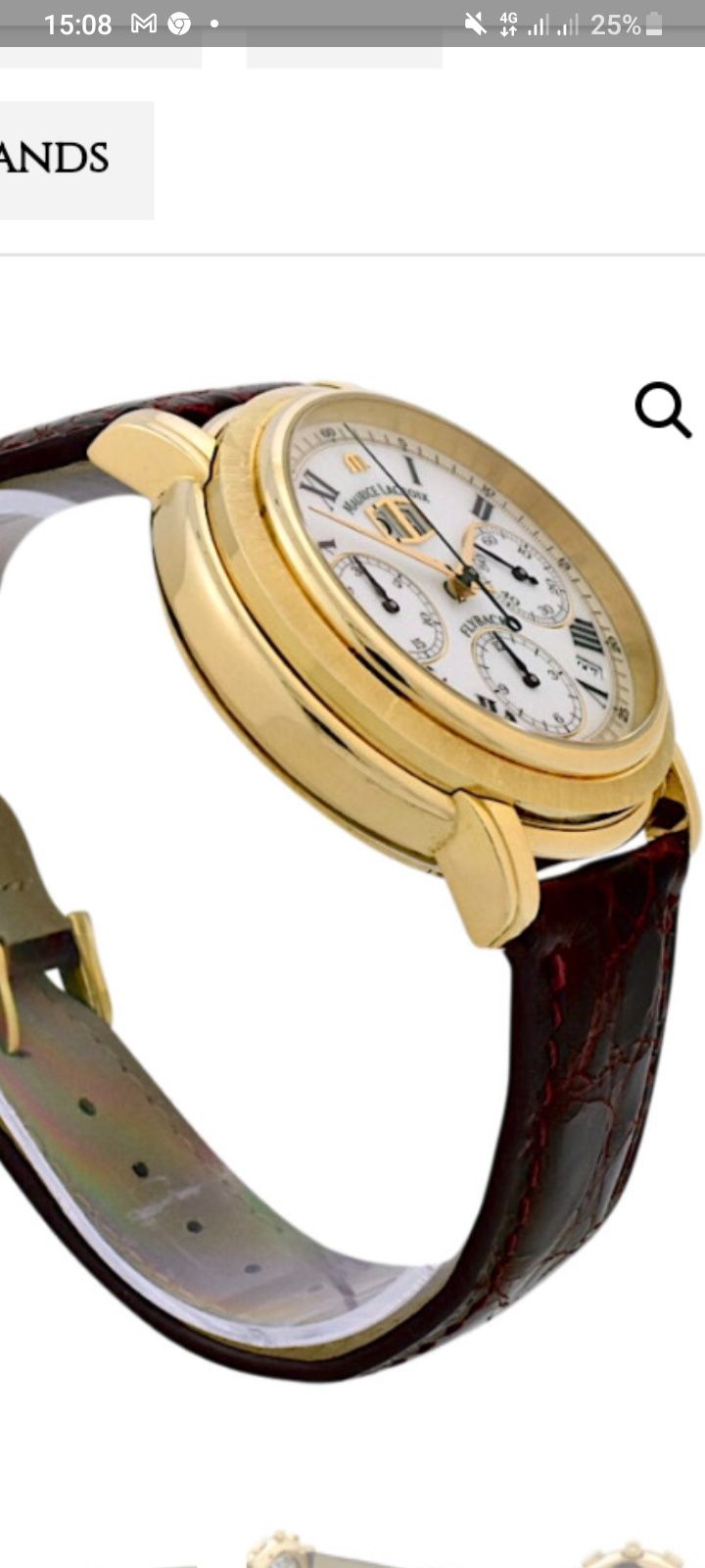 Мужские часы  Maurice Lacroix Masterpiece Flyback