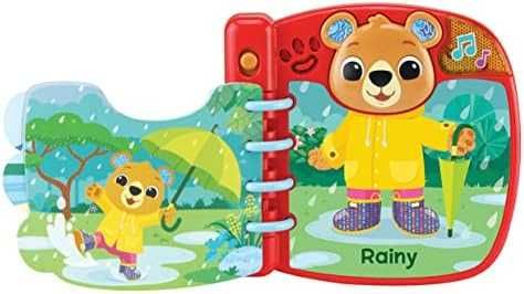 Детска играчка книга Мече време звук Подарък малко дете VTech 558303